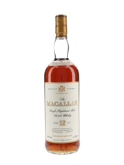 Macallan 12 Year Old Bottled 1980s - Duty Free 100cl / 43%
