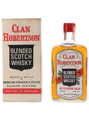 Clan Robertson 12 Year Old Bottled 1970s-1980s - Duncan Fraser & Co. 75cl / 40%