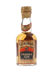 Gordon's Orange Gin Spring Cap Bottled 1940s-1950s 5cl / 34%