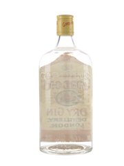 Gordon's Dry Gin Bottled 1960s-1970s 75cl