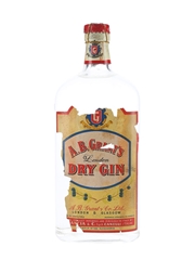 A B Grant's London Dry Gin Spring Cap Bottled 1950s - Gancia 75cl / 43%