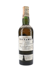 Buchanan's Black & White Spring Cap Bottled 1950s - Romolo Salvigni 75cl / 43%