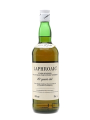 Laphroaig 10 Years Old Sample Stock Bottled 1980s 75cl