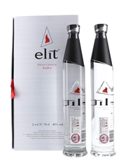 Stoli Elit Set Ultra Luxury Vodka 2 x 70cl / 40%