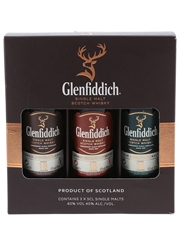 Glenfiddich Single Malt Scotch Whisky Collection 12, 15 & 18 Year Old 3 x 5cl / 40%
