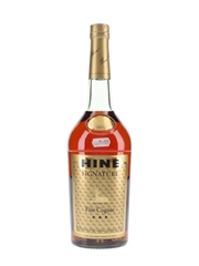 Hine Signature 3 Star Bottled 1980s 100cl / 40%