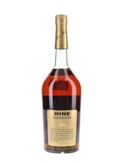 Hine Signature 3 Star Bottled 1980s 100cl / 40%