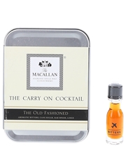 Macallan Old Fashioned The Carry On Cocktail 10.5cm x 8cm