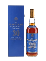 Macallan 30 Year Old Sherry Oak  70cl / 43%