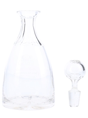Crystal Decanter With Stopper Enotria 15th Anniversary 