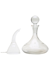 Fonseca Guimaraens Ships Decanter With Stopper & Funnel  21cm x 17cm