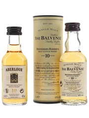 Aberlour & Balvenie 10 Year Old  2 x 5cl / 40%