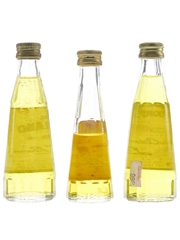 Galliano Liqueur Bottled 1970s-1980s 3 x 2.8cl-5cl