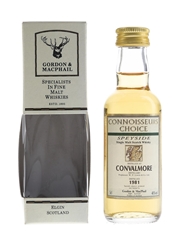 Convalmore 1981 Bottled 1990s-2000s - Connoisseurs Choice 5cl / 40%