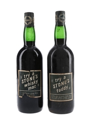 Stone's Original Green Ginger Wine Bottled 1950s-1960s 2 x 75cl / 14%