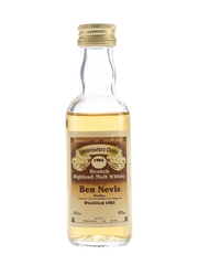 Ben Nevis 1965 Bottled 1980s - Connoisseurs Choice 5cl / 40%