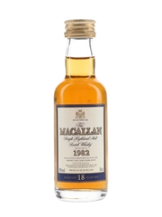Macallan 1982 18 Year Old  5cl / 43%