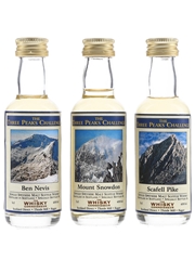 Three Peaks Challange Bottled 2002 - The Whisky Connoisseur 3 x 5cl / 40%