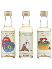Easter Sunday Bottled 2002 - The Whisky Connoisseur 3 x 5cl / 40%