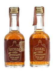 George Dickel Old No. 8 & No.12 Brand  2 x 4.7cl / 45%
