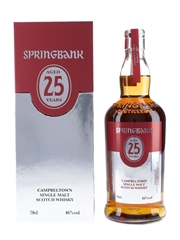 Springbank 25 Year Old Bottled 2019 70cl / 46%