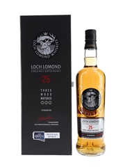 Loch Lomond 25 Year Old Three Wood Matured Colin Montgomerie Edition 70cl / 46.3%