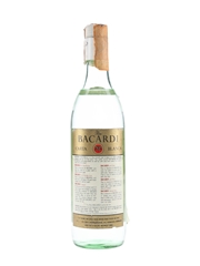 Bacardi Carta Blanca Bottled 1970s-1980s - Wax & Vitale 75cl / 40%