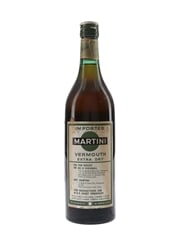 Martini Extra Dry Bottled 1950s-1960s 100cl / 18%