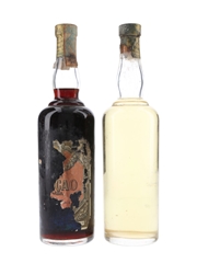 Fratelli Branca Liqueurs Bottled 1950s 2 x 75cl
