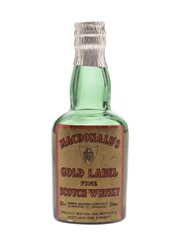 MacDonald's Gold Label Bottled 1940s-1950s - Andrew MacDonald Ltd. 5cl / 40%
