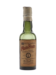 Plus Four Liqueur Scotch Whisky Bottled 1920s-1930s - Peter Forsythe & Co. 5cl