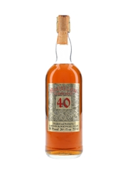 Macallan Glenlivet 40 Year Old Bottled 1970s - Gordon & MacPhail 75.7cl / 40%