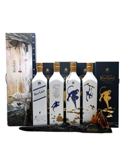 Johnnie Walker Year of the Monkey Set With Stand 4 x 75cl 