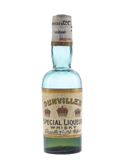 Dunville's Three Crowns Special Liqueur Whisky Bottled 1920s-1930s 5cl