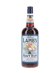 Alfred Lamb's 100 Extra Strong Navy Rum Bottled 1980s 100cl / 57%