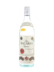 Bacardi Carta Blanca Bottled 1980s - Nassau, Bahamas 75cl / 37.5%