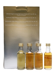 Malt Whisky Selection Inchmurrin, Littlemill, Loch Lomond, Old Rhosdu 4 x 5cl / 40%