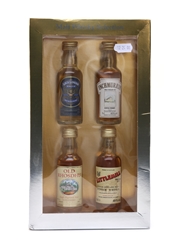 Malt Whisky Selection Inchmurrin, Littlemill, Loch Lomond, Old Rhosdu 4 x 5cl / 40%