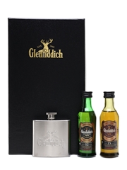 Glenfiddich Miniatures & Hip Flask