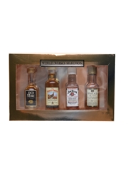 World Whisky Selection Loch More, Famous Grouse, Jim Beam, & Wiser's De Luxe 4 x 3-5cl