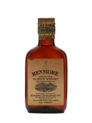 Benmore Scotch Whisky Bottled 1950s Miniature / 40%