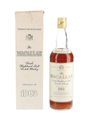 Macallan 1963 Bottled 1980s 75cl / 43%