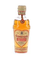 Gordon's Bronx Cocktail Spring Cap Bottled 1940s-1950s 5cl / 26.3%
