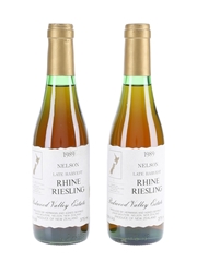 Nelson Late Harvest Rhine Riesling 1989 Redwood Valley Estate 2 x 37.5cl / 9.5%