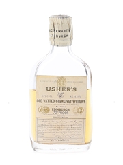 Usher's Old Vatted Glenlivet Bottled 1950s 5cl / 40%