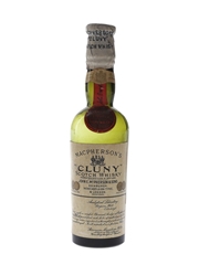 Macpherson's Cluny Bottled 1920s-1930s 5cl