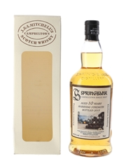 Springbank 10 Year Old Marrying Strength Bottled 2015 - Cadenhead Whisky Shop 70cl / 49.5%