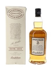 Springbank 10 Year Old Marrying Strength Bottled 2015 - Cadenhead Whisky Shop 70cl / 49.5%
