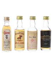 Assorted Blended Scotch Whisky Cairns, The National Choice & Turnbull's 4 x 4.7cl-5cl / 40%