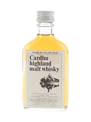 Cardhu 8 Year Old Bottled 1960s - Wax & Vitale 4cl / 43%